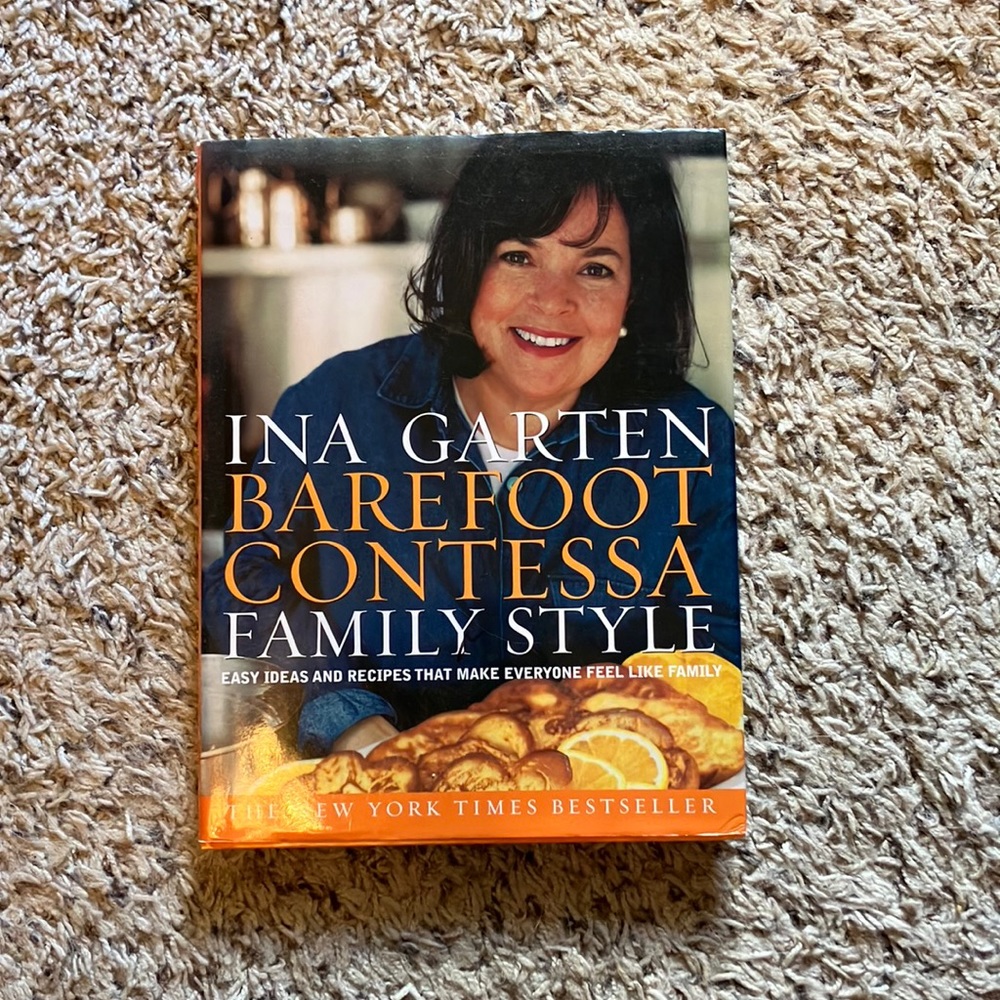 Ina Garten barefoot contessa family style cookbook